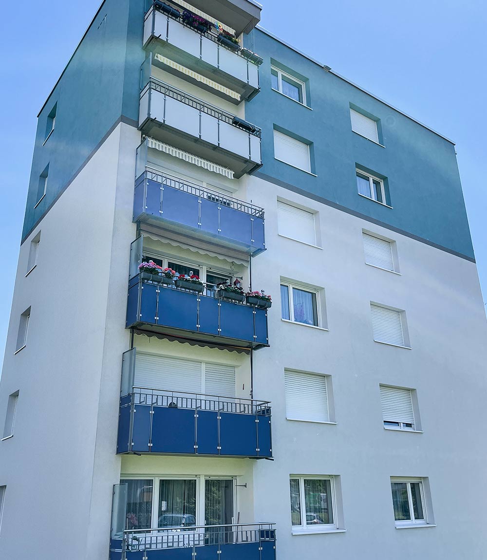 Wohnimmobilie Fassadenreinigung nachher
