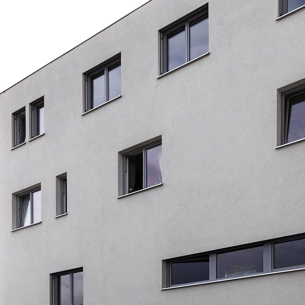 Fassade nach der Reinigung